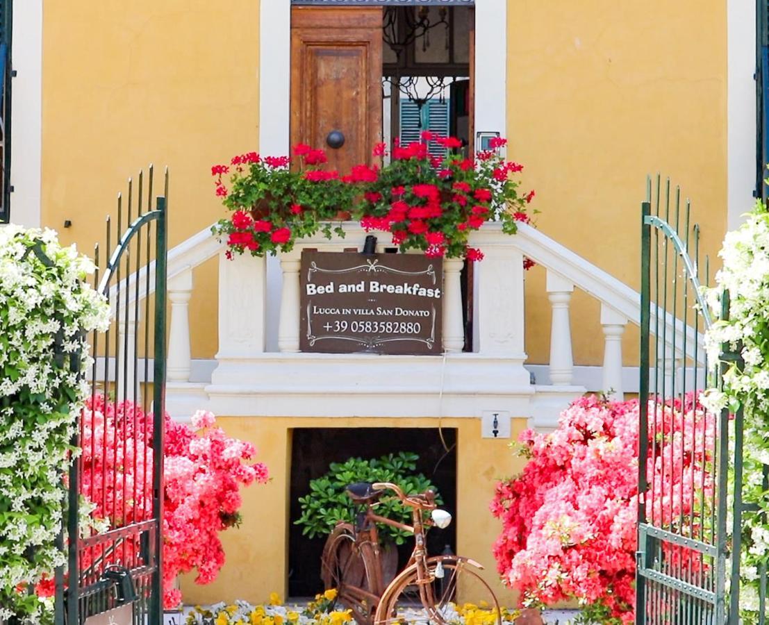 Villa San Donato B&B Lucca Exteriör bild